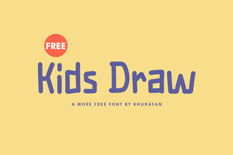 Kids Draw Font