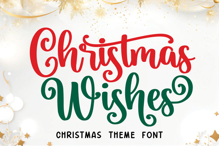 Christmas Wishes Font