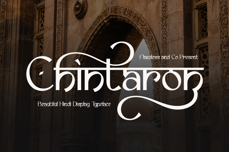 Preview of CHINTARON Font