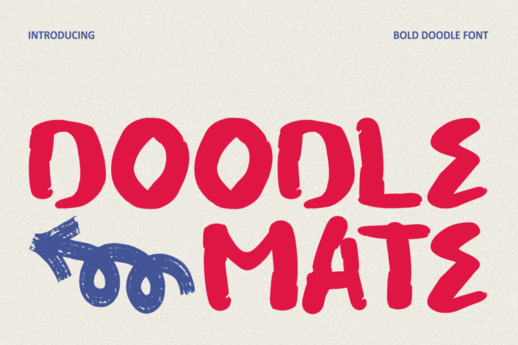 Preview of Doodle Mate Font
