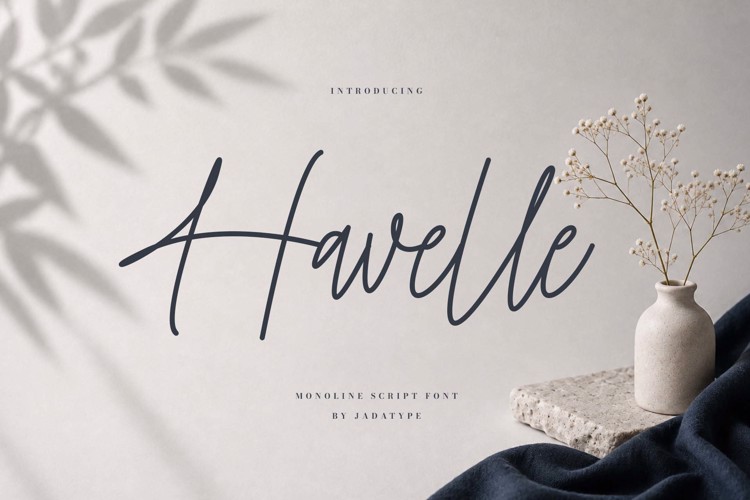 Preview of Havelle Font