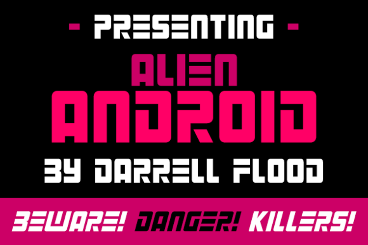 Alien Android Font