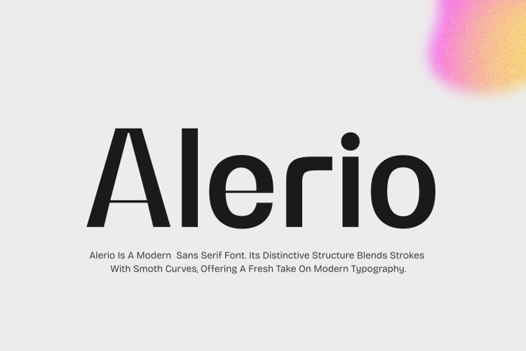 Alerio Font