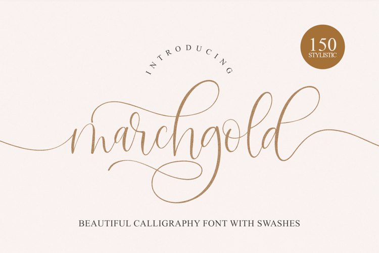 Marchgold Font