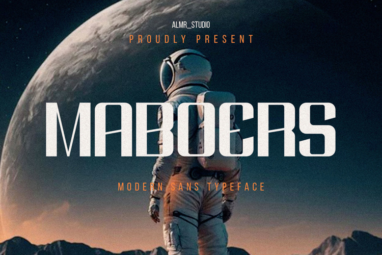 Preview of Maboers Font