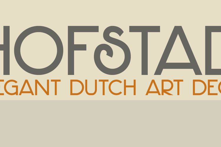 DK Hofstad Font