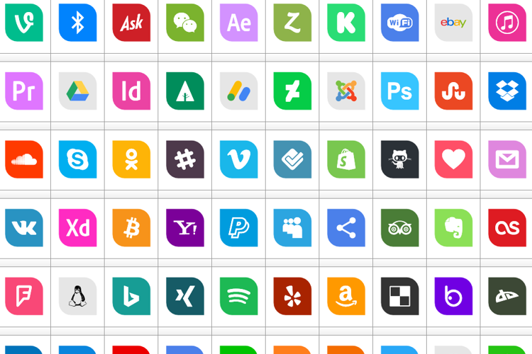 Icons Social Media 1 Font