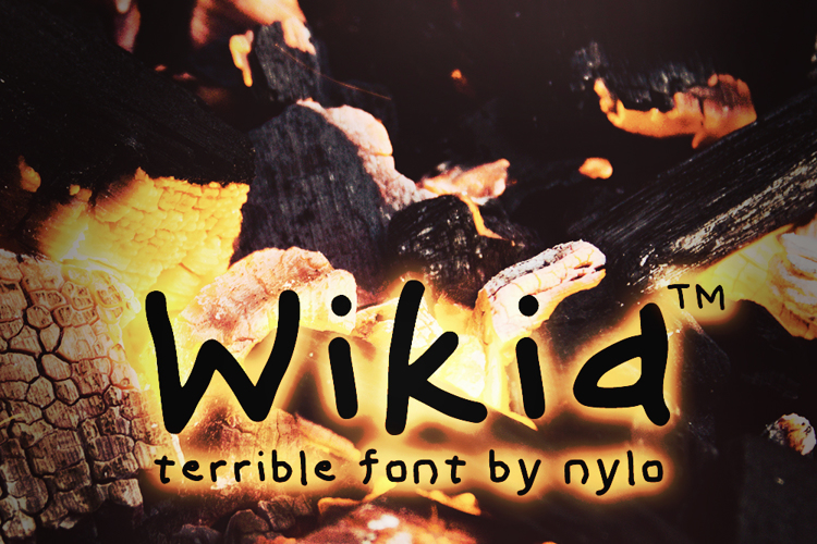 Wikid Font