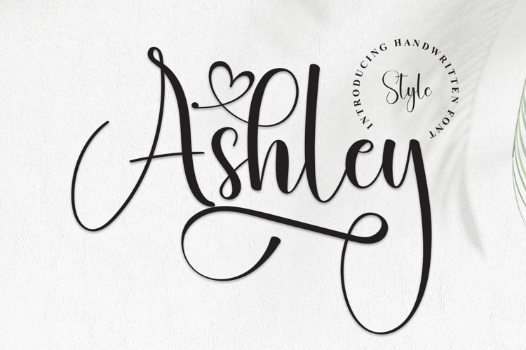 Preview of Ashley Font