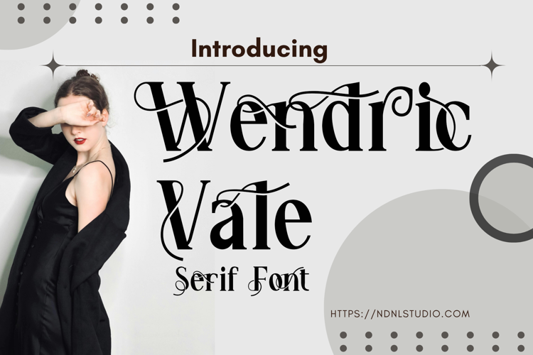 Preview of Wendric Vale Font