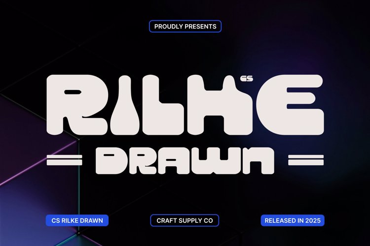 Preview of CS Rilke Drawn Font