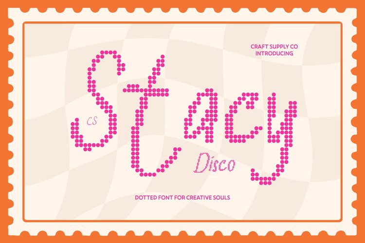 Preview of CS Stacy Disco Font
