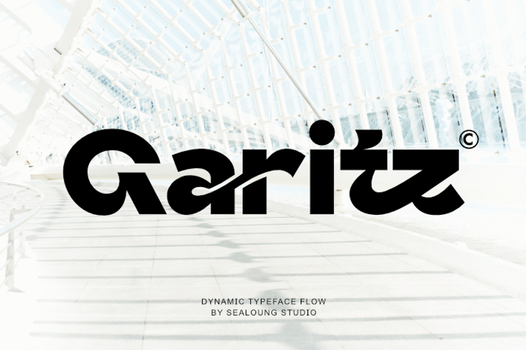 Preview of Garitz Font