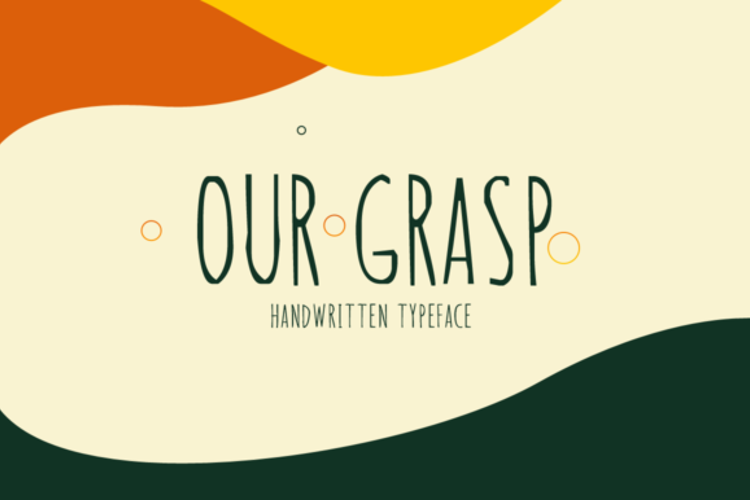 Our Grasp Font