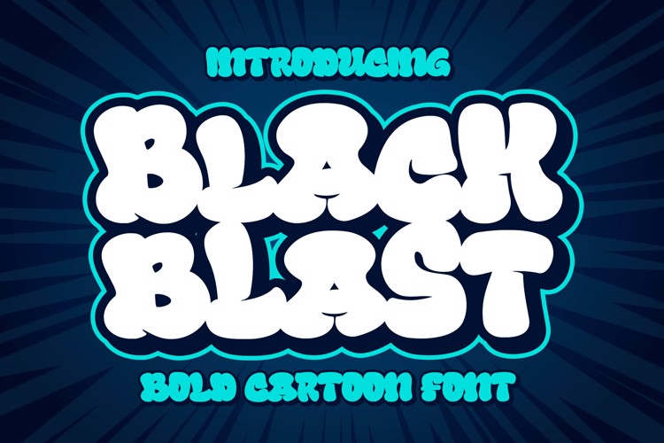 Black Blast Font