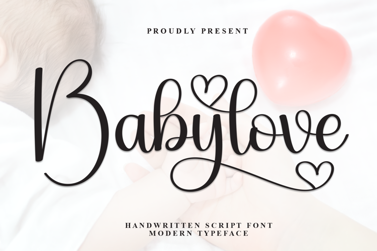 Preview of Babylove Font