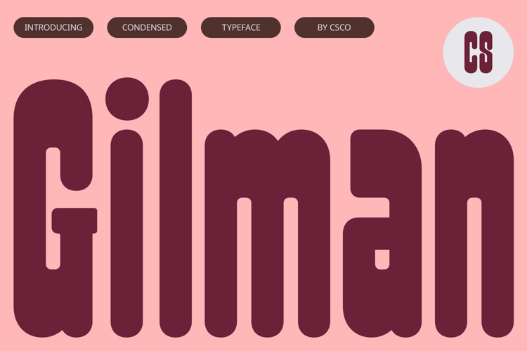 Preview of CS Gilman Font