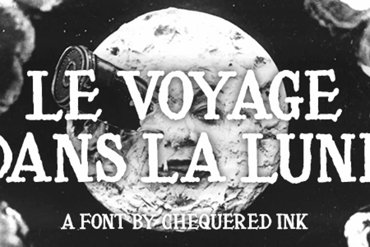 Le Voyage Dans La Lune Font