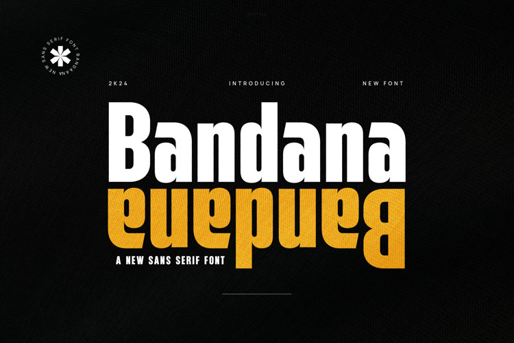 Preview of Bandana Font