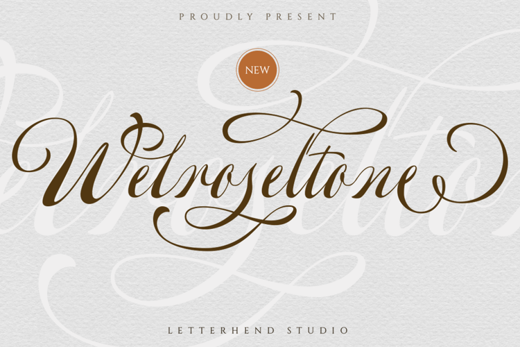 Welroseltone Font