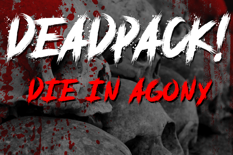 Deadpack (Demo) Font