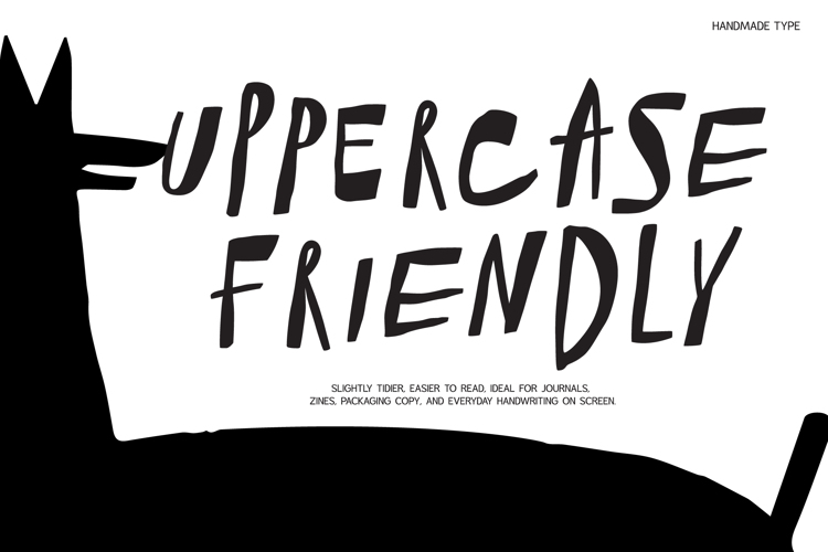 Preview of Spontanew Font