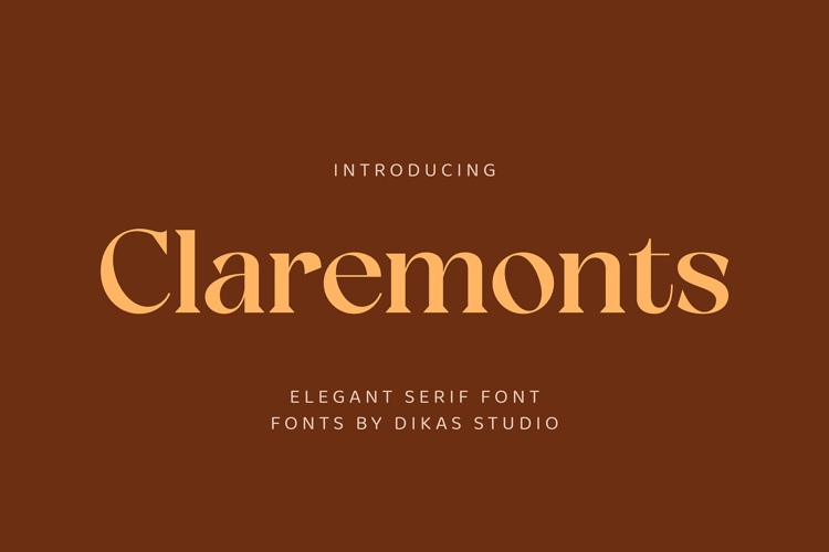 Preview of DKS Claremonts - Font