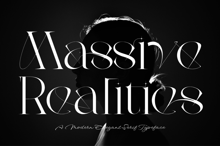 Preview of Massive Realities Font