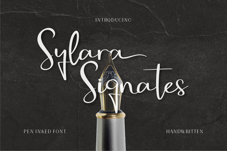 CF Sylara Signates Font