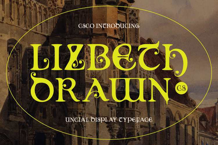 Preview of CS Lizbeth Drawn Font