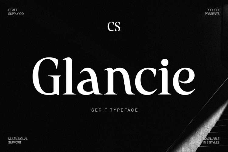 Preview of CS Glancie Font