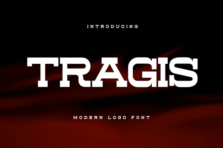 Preview of Tragis Font