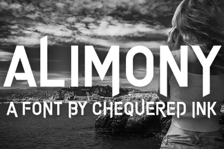 Alimony Font
