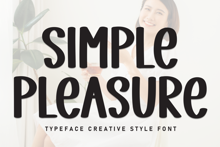 Preview of Simple Pleasure Font