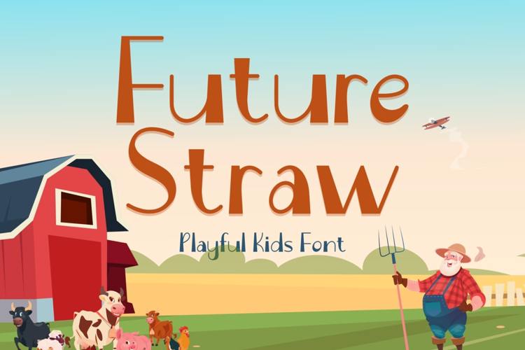 Future Straw Font