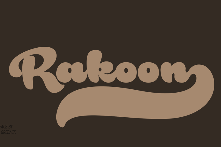 Rakoon Font