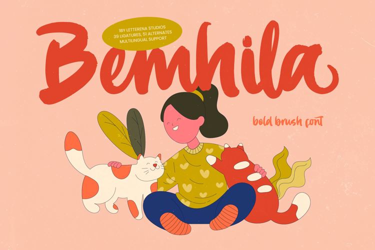 Preview of Bemhila VERSION Font