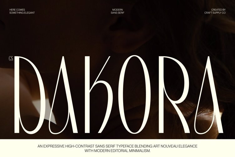 Preview of CS Dakora Font