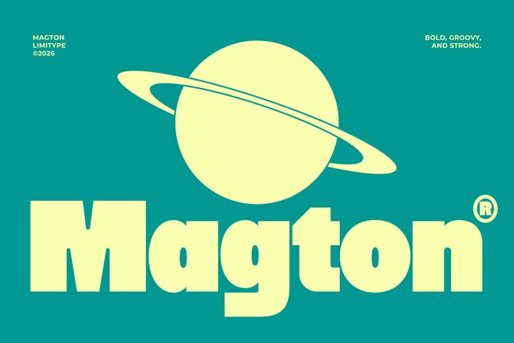 Preview of Magton - Bold Display Font