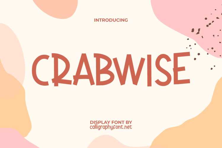 Crabwise Font