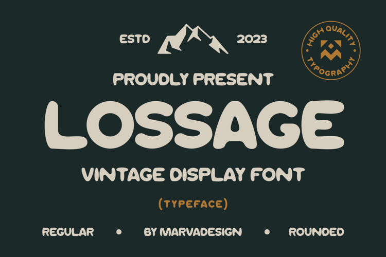 LOSSAGE Font