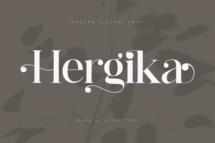 Hergika Font