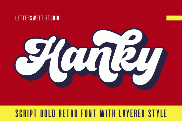 Preview of Hanky Font