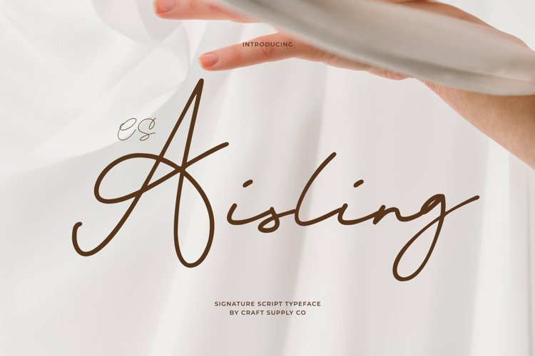 Preview of CS Aisling Font