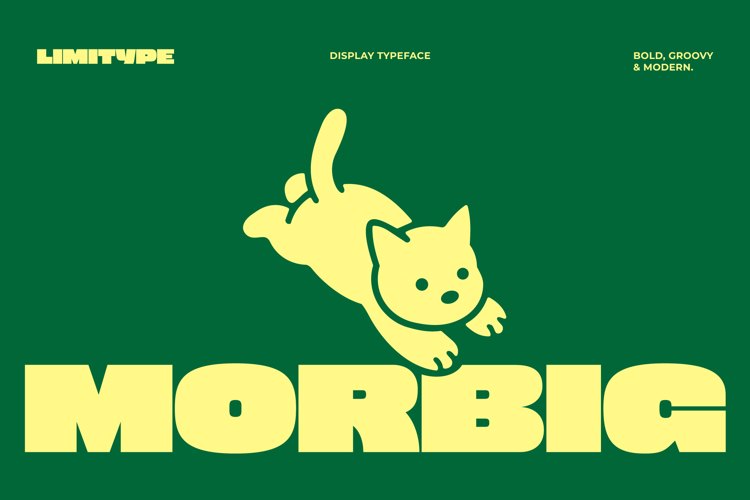 Preview of Morbig - Bold Display Font