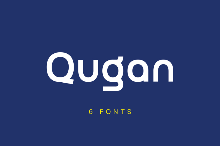 Preview of Qugan Font