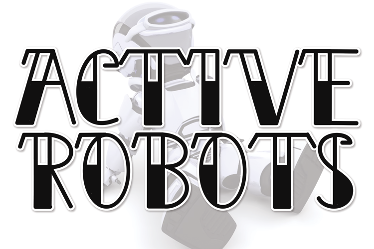 Active Robots Font