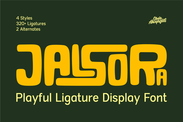 Preview of Jalsora Font