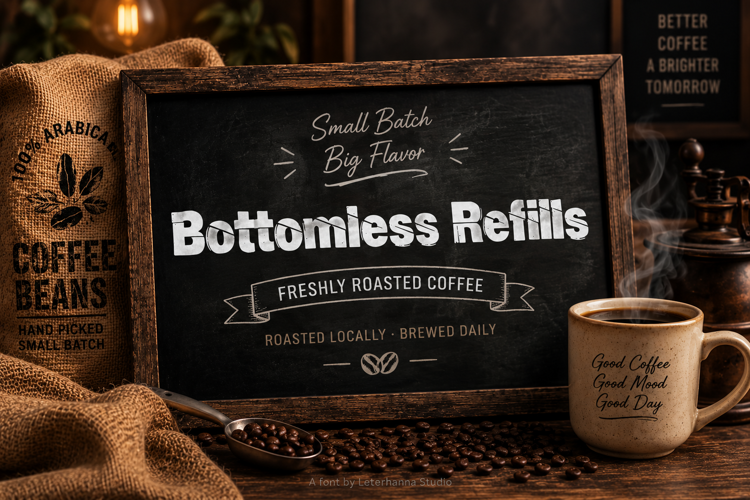 Preview of Northslash Demo Font