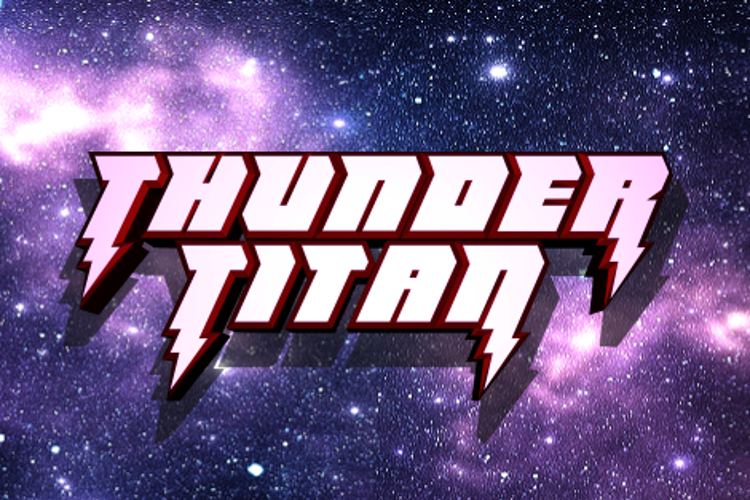 Thunder Titan Font
